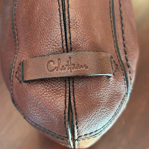 Cole Haan Leather Drawstring Shoulder Bag EUC - Picture 12 of 16